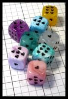 Dice : Dice - 6D - Heart Pips - Ebay Oct 2014